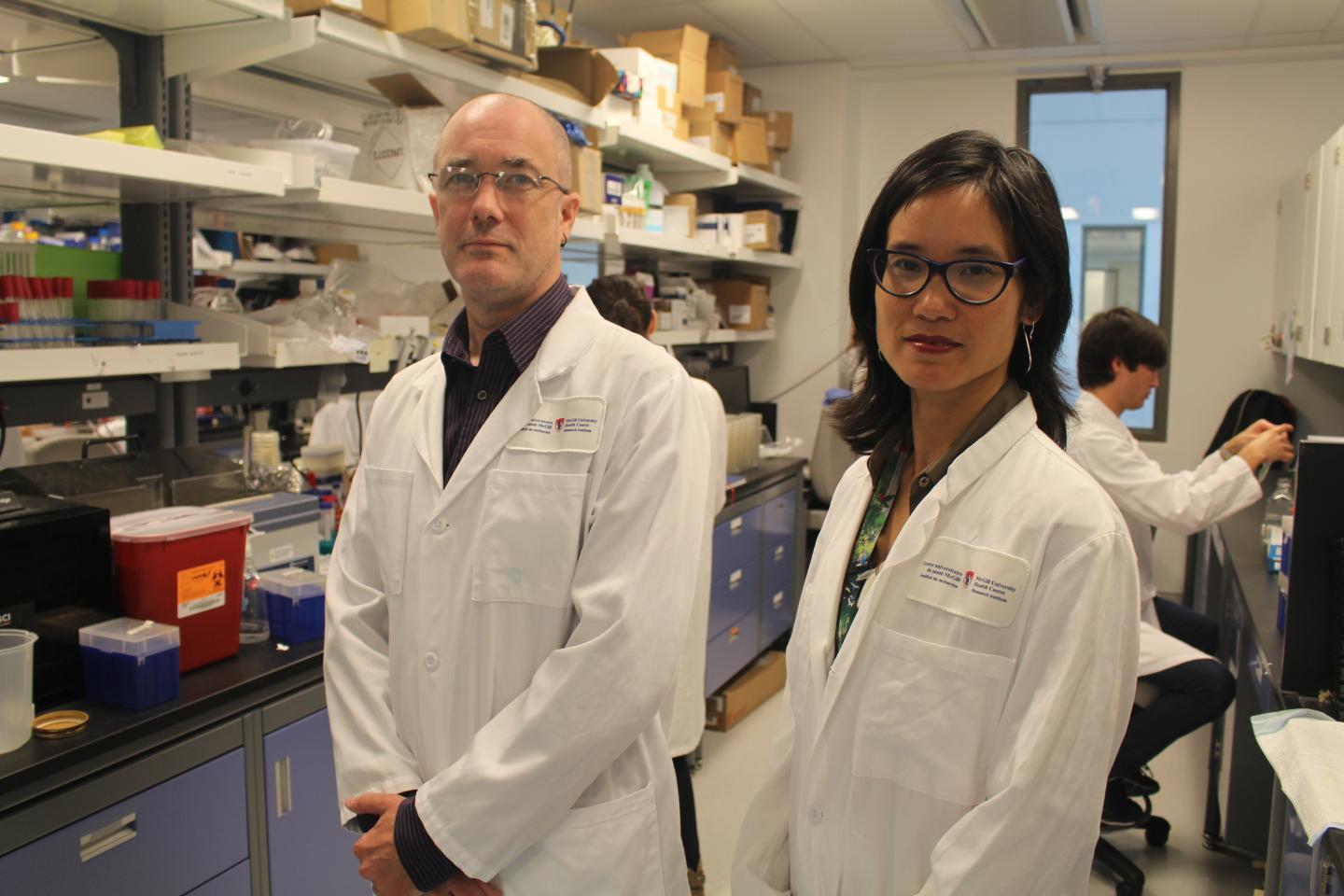 Dr. Geoffrey McKay and Dr. Dao Ngyuen, Research Institute of the McGill University Health Centre