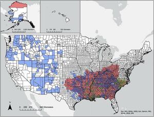 Hot Spot Analysis 2006 to 2012