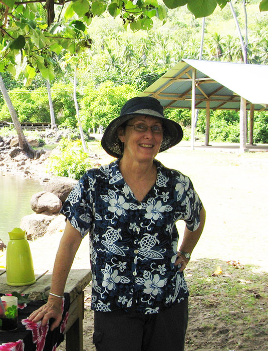 Professor Melinda Allen, Marquesas Islands.