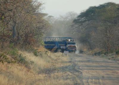Dirt Roads Used by Heavy Vehicles