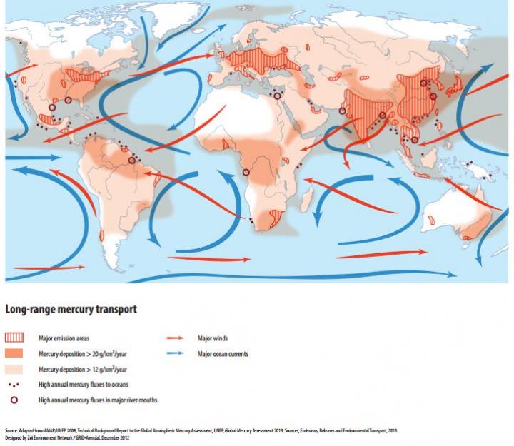 Long-Range Mercury Transport