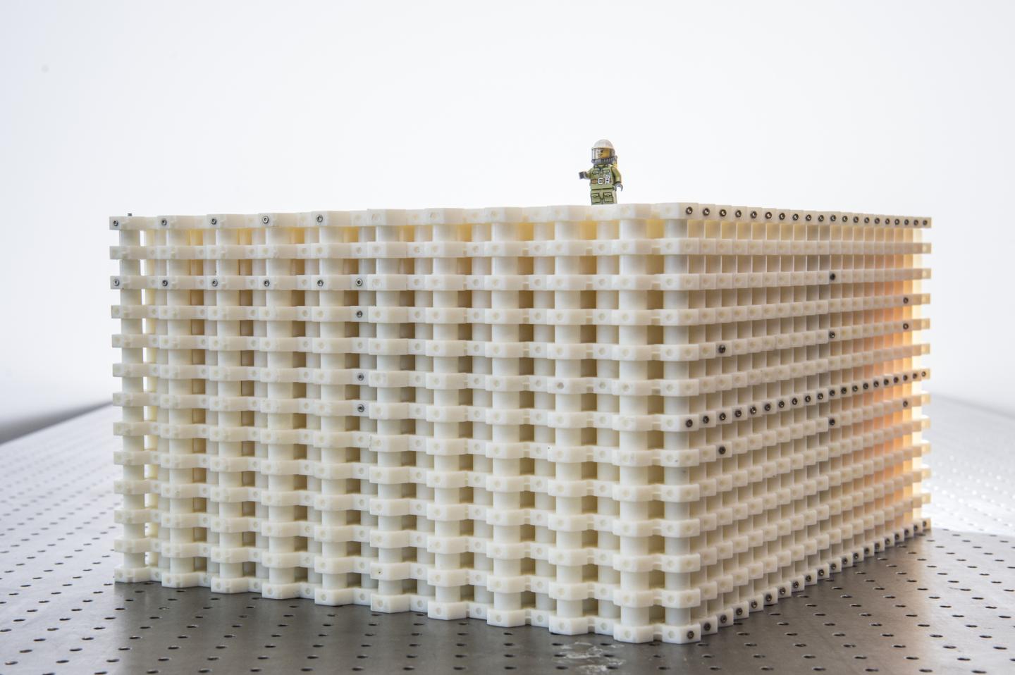 Acoustic Weyl Crystal