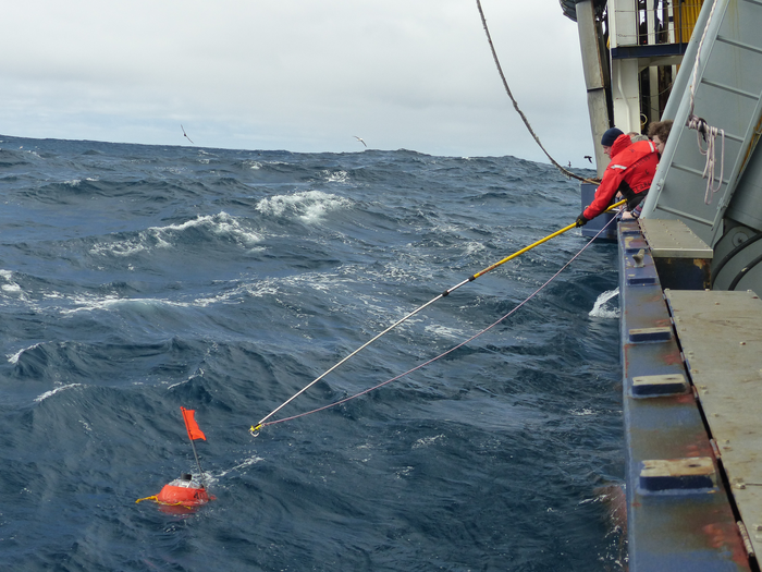 Retrieving an ocean bottom seismic sensor