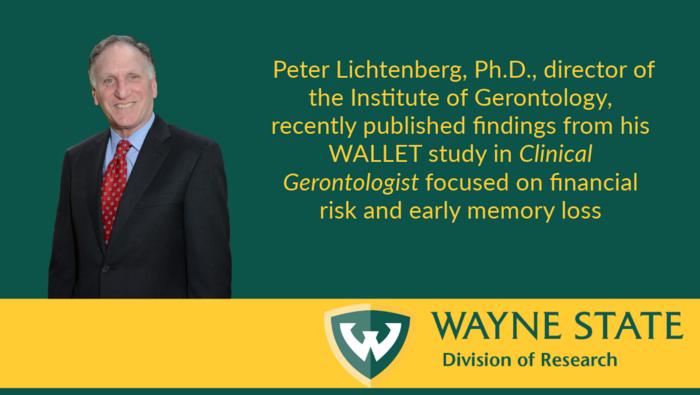 Dr. Peter Lichtenberg, Wayne State University