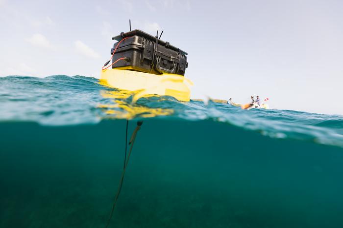 Underwater best sale speaker system