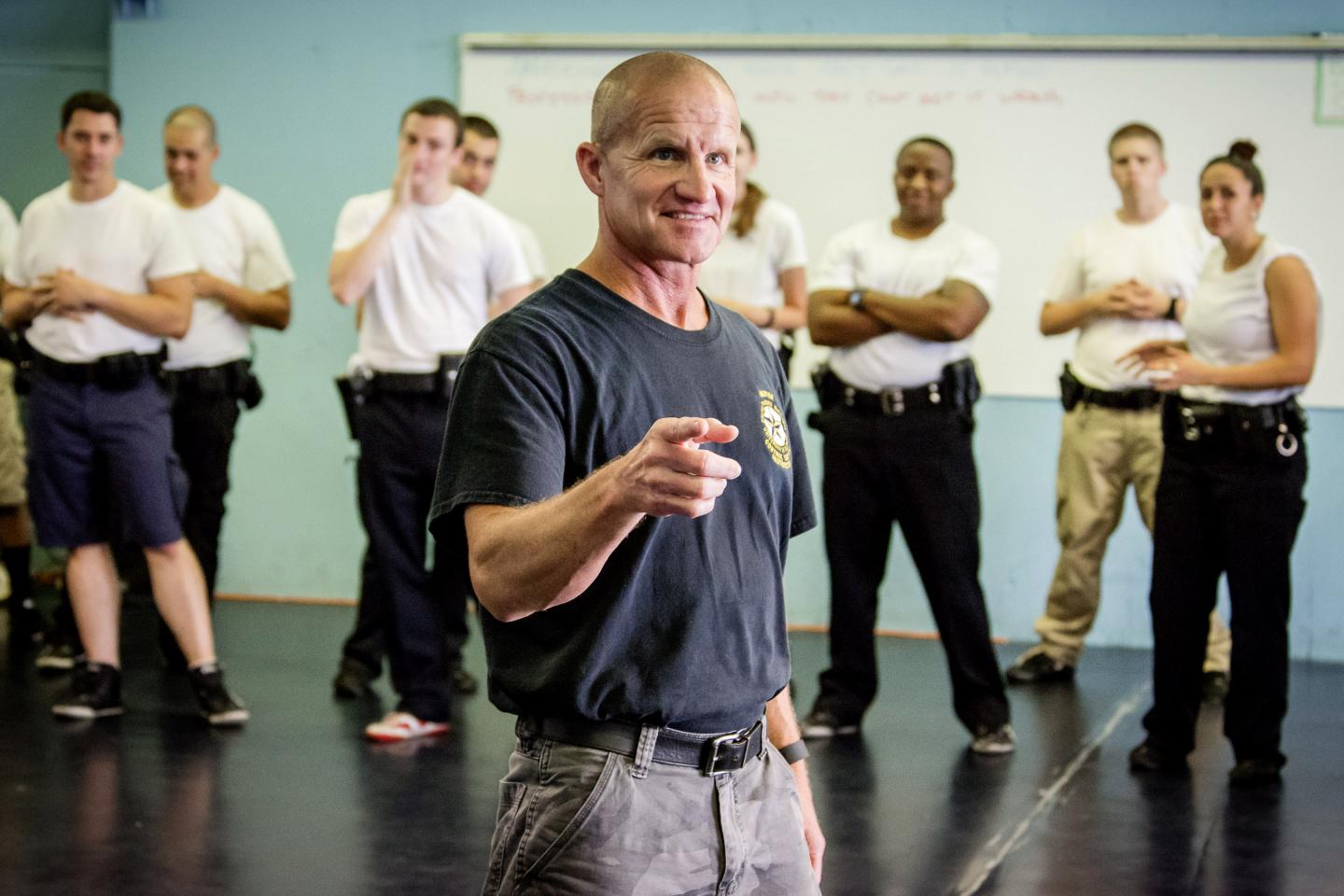 Police Training Institute Director Michael Schlosser