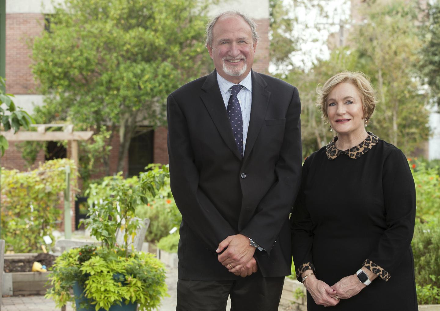 Dr. Leslie Lenert and Royce Sampson of the Medical University of South Carolina