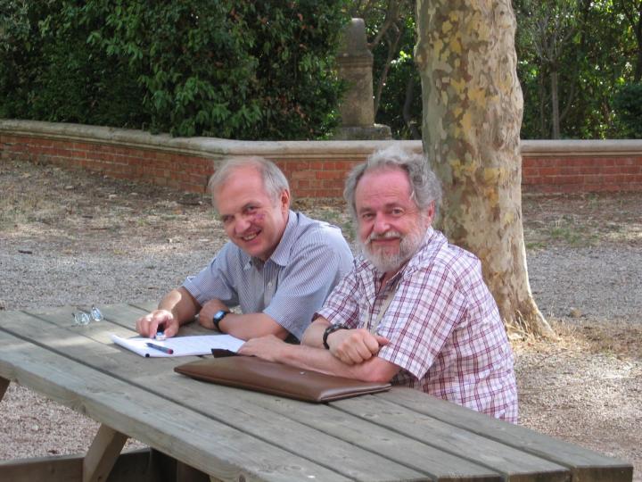John Friedlander (right) and Henryk Iwaniec (left), American Mathematical Society 