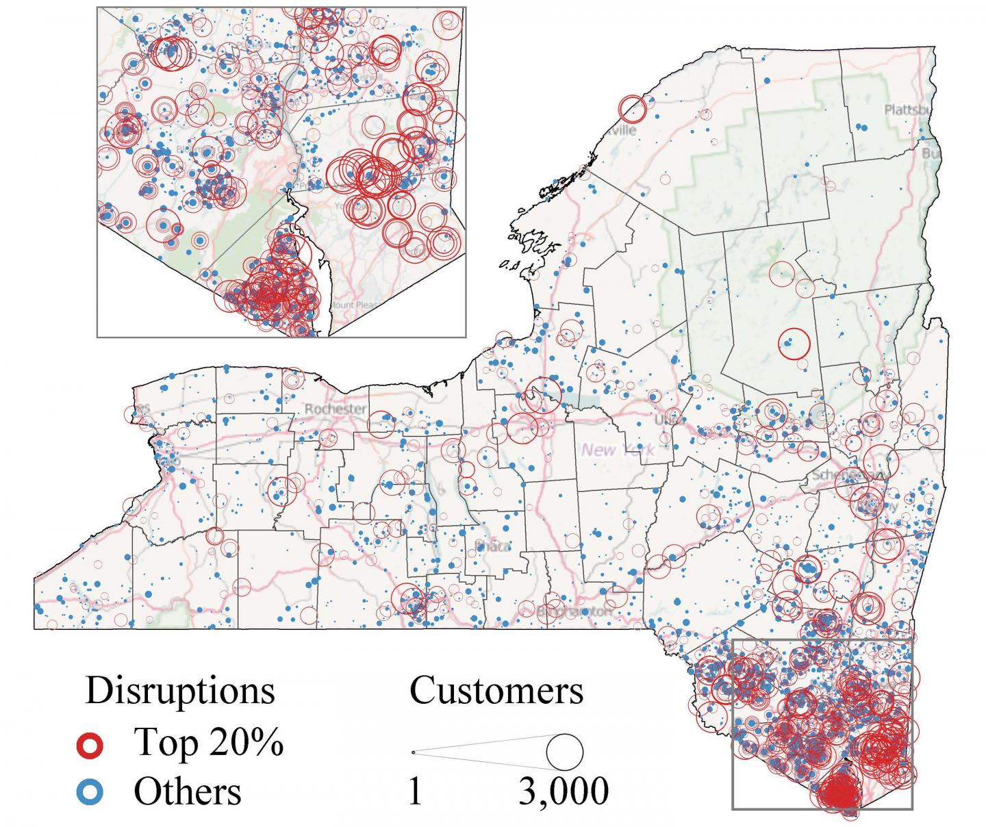 Utility Disruptions from Super Storm Sandy