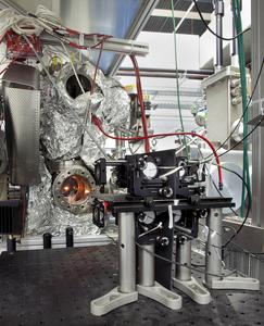 Exterior view of the experimental setup