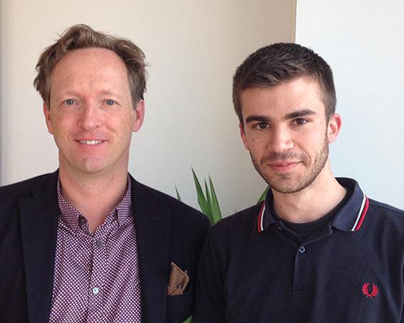 Mattias Belting and Julien Menard, Lund University