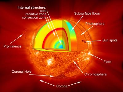 An Illustration of the Chromosphere of the Sun