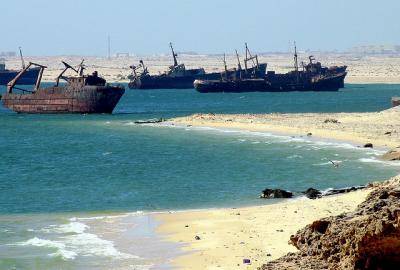Ship Graveyard in Nouadhibou