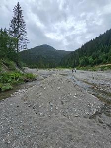 Riverbed degradation in the Lumbardhi i Deçanit River