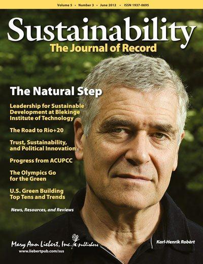 <i>Sustainability: The Journal of Record</i>
