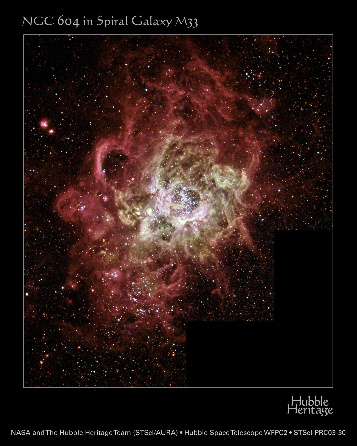 Image of Stellar Nursery NGC 604