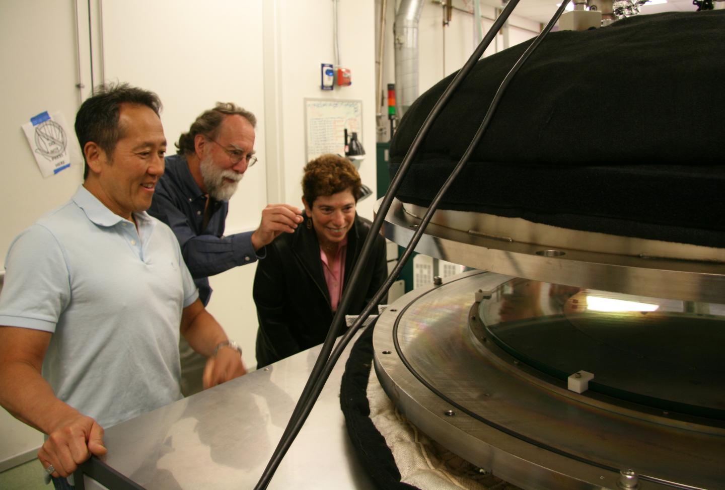 Kobayashi, Phillips, and Max with ALD System