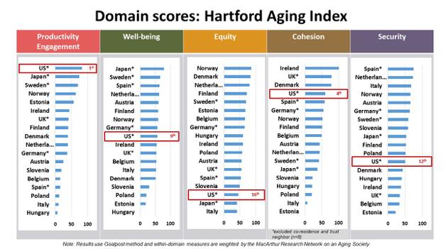 Domain Scores: Hartford Aging Index