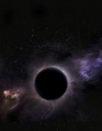 Artist's Conception of Intermediate-mass Black Hole (2 of 2)