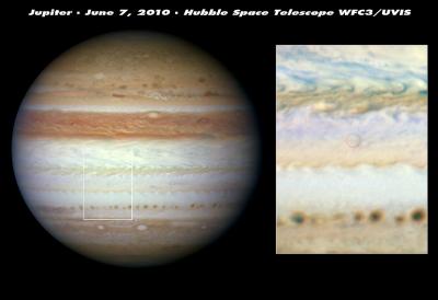 Mysterious Flash on Jupiter Left no Debris Cloud