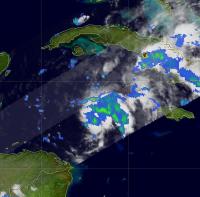 TRMM Satellite Sees System 99L's Rainfall