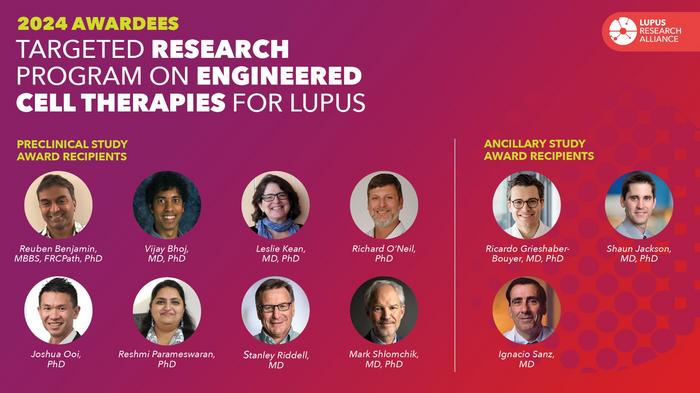 Lupus Research Alliance Grants Inaugural Awards to 11 Researchers Focused on Engineered Cell Therapies for Lupus