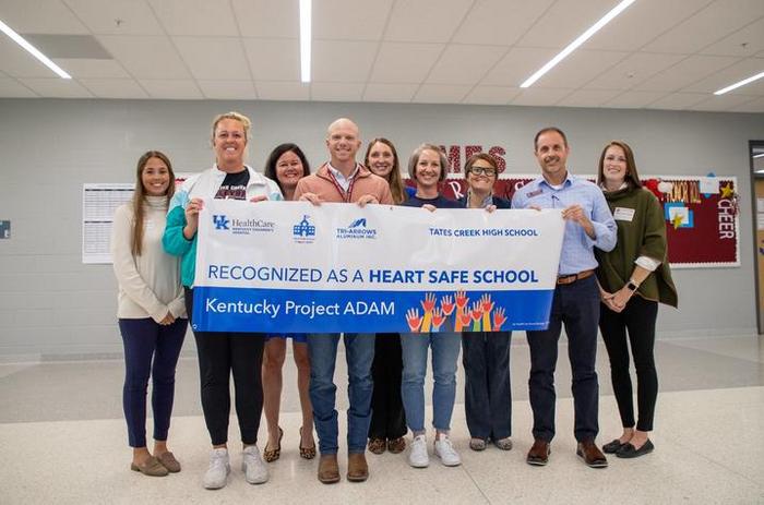 Kentucky Children's Hospital puts Lexington schools to the test for Project ADAM Heart Safe designation