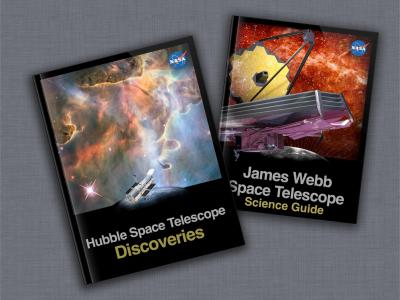 Covers of the Hubble iBook 