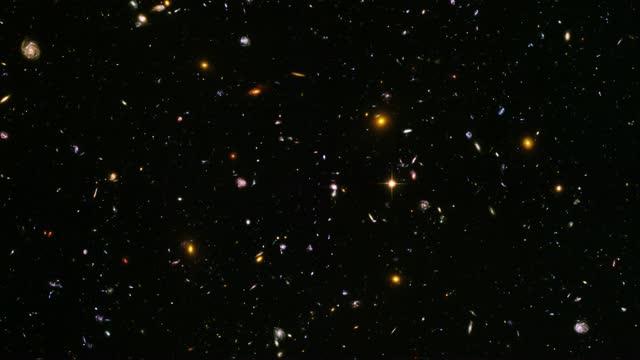 Hubble Legacy Field Zoom-Out