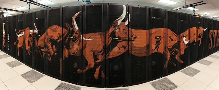 Stampede2 Supercomputer at the Texas Advanced Computing Center
