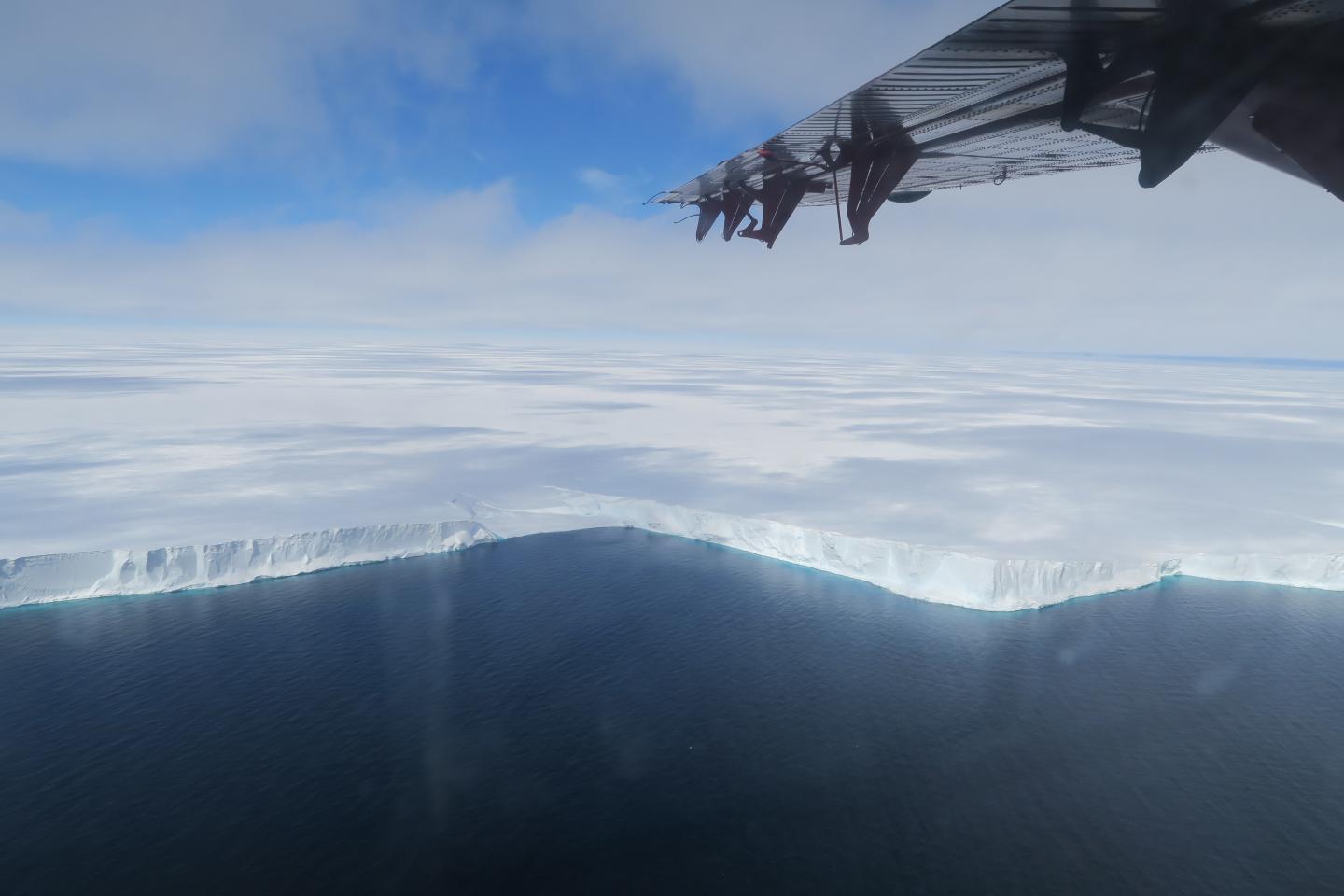 Large Antarctic Ice Shelf, home to a UK resea EurekAlert!
