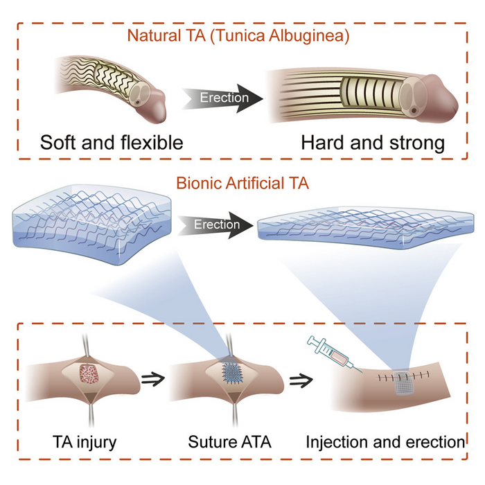 An artificial tissue restores erectile functi EurekAlert