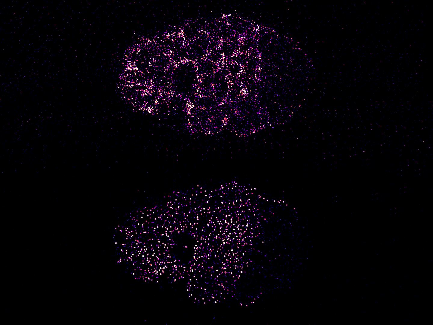 Contraction Drives PAR Protein Clustering to Break Symmetry