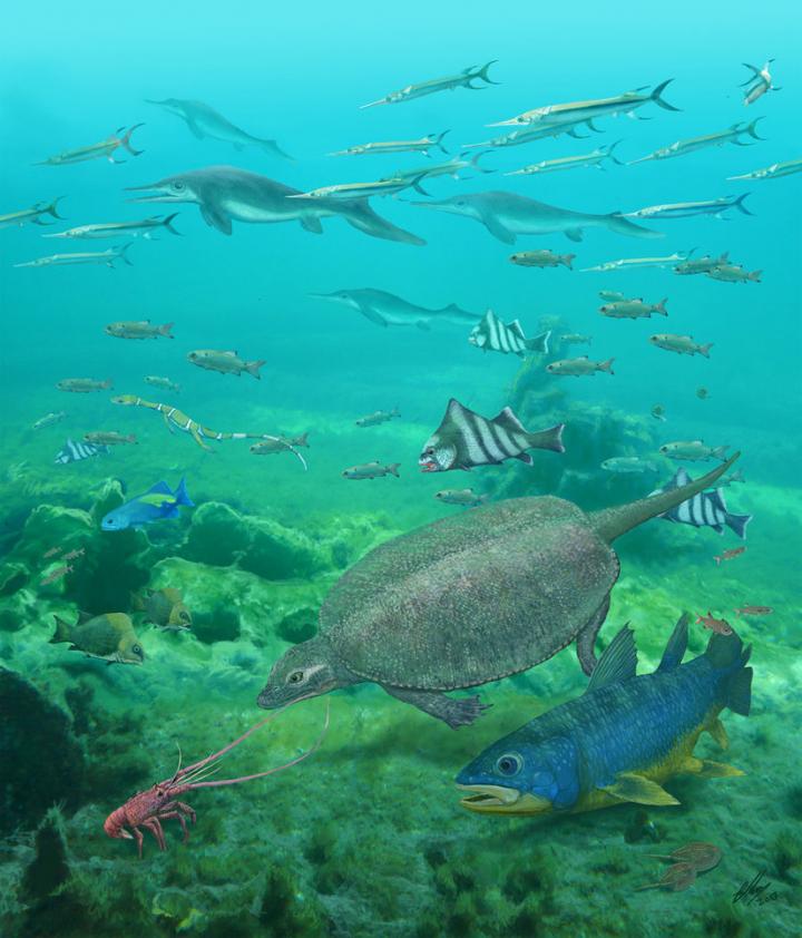 Painting 'Lobster Lunch of Luoping' by Brian Choo ©