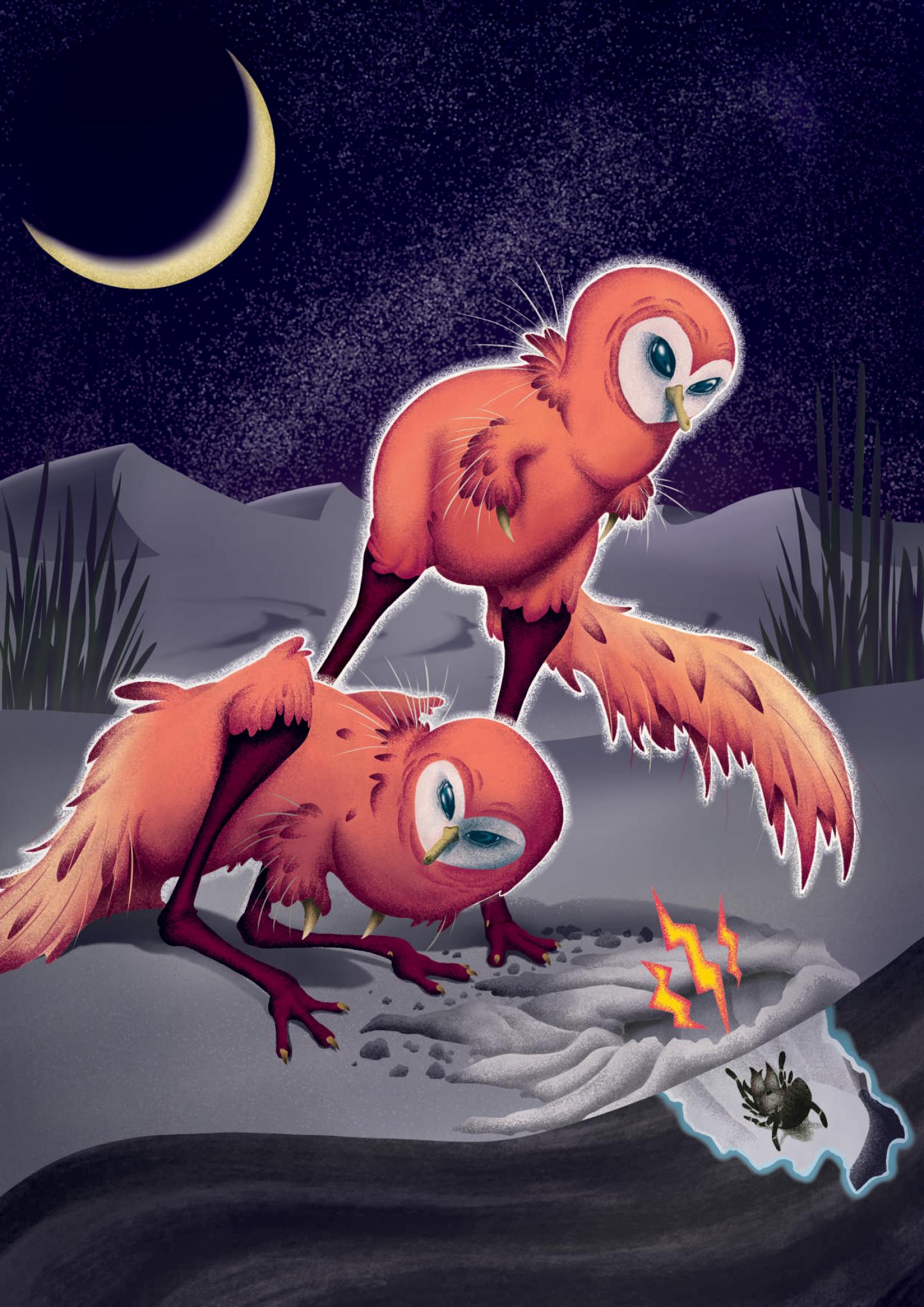 Shuvuuia deserti artist's reconstruction 2