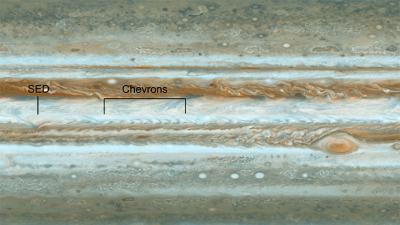 Cassini Mosaic Image of Jupiter