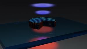 Schematic of the optical experiment