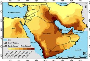 Middle East dust