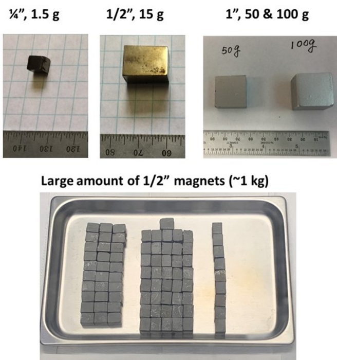 Small and large magnets image eurekalert science news releases