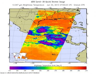 Barry Expected to Dissipate Rapidly After Landfall
