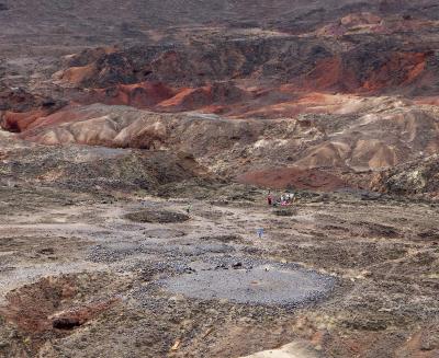 View from the High Volcanic Ridge Overlooking Lothagam North Pillar Site