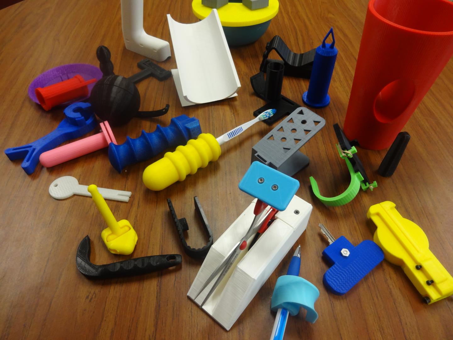 3D Printed Adaptive Aids