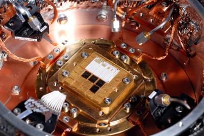 Close-up of Cryogenic Test Station