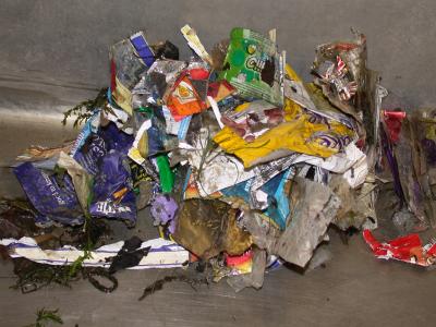 Plastic in the Thames