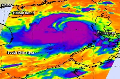 AIRS Image of Rammasun