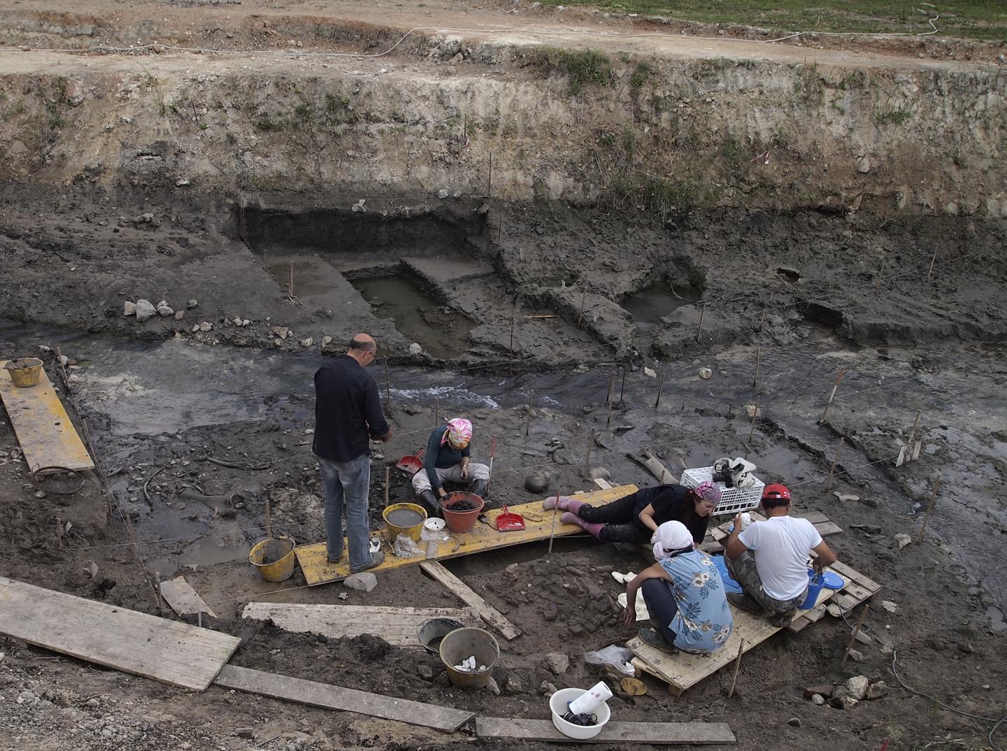 Poggetti Vecchi, Grosseto (Italy). General view of the excavation.