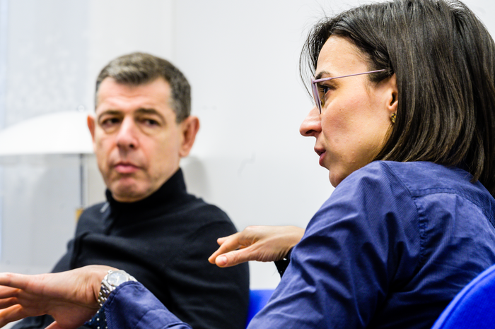 Markus Heilig and Irene Perini at Linköping University.