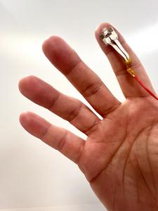 An ultra-thin tattoo that gives a tactile sensation