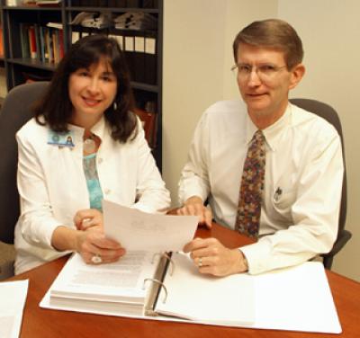 Drs. Martha Tingen and Dennis Ownby, Georgia Health Sciences University