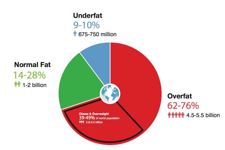 The Well-Documented Obesity Epidemic May Merely Be the Tip of the Overfat Iceberg